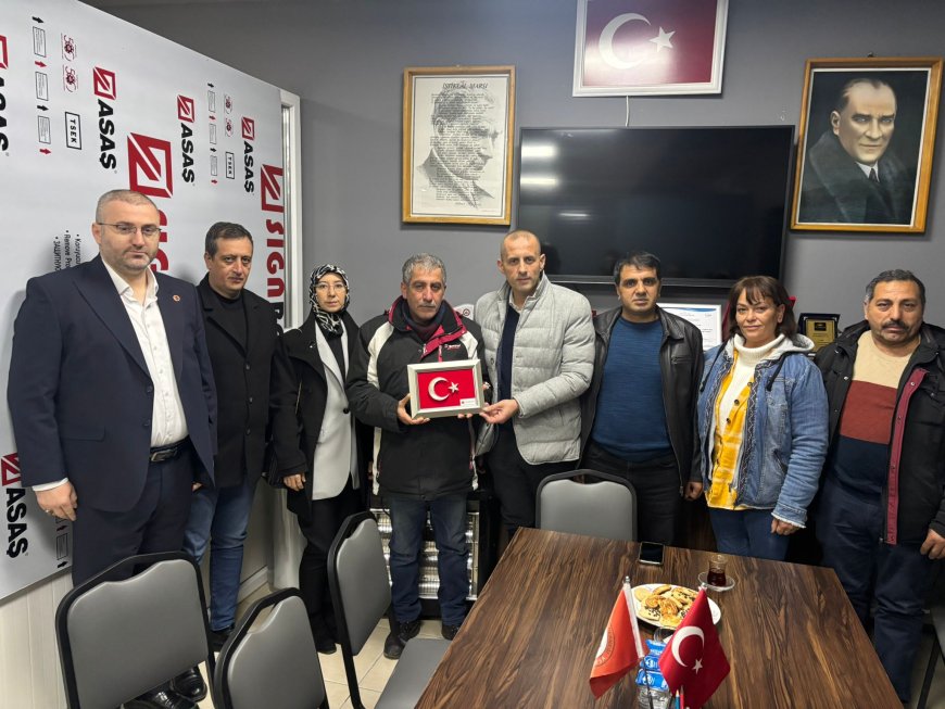 Milliyetçi Hareket Partisi Gemlik İlçe Başkanlığından Bursa Mag-Der ziyareti