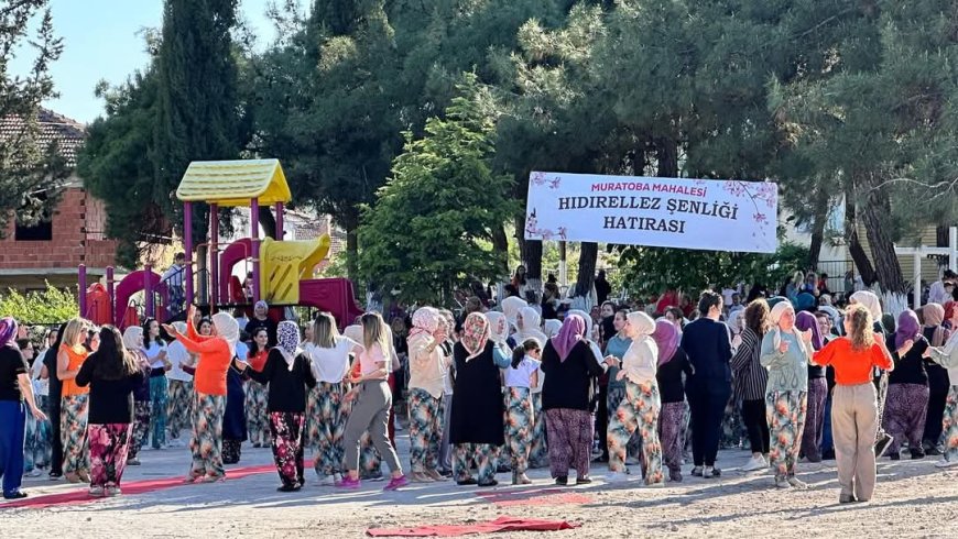 Gemlik Muratoba’da Hıdırellez ve Şalvar Şenliği Coşkusu