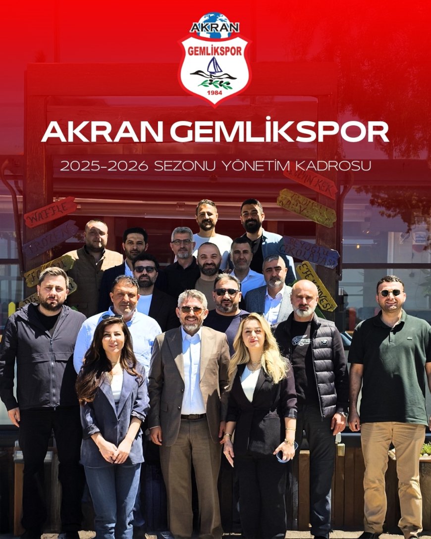AKRAN GEMLİKSPOR'DA YENİ DÖNEM BAŞLADI