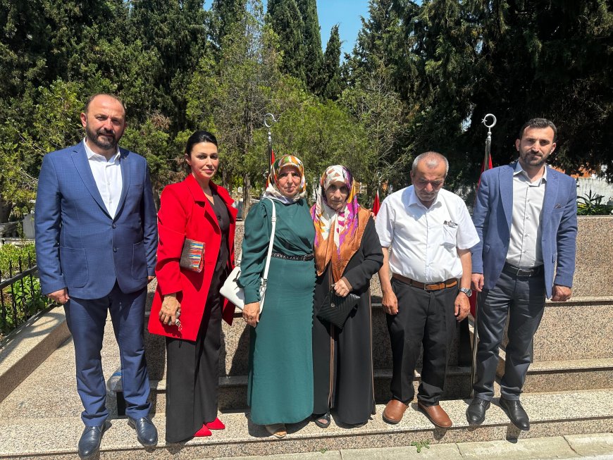 AK Parti Gemlik İlçe Teşkilatı’ndan Şehit Ailelerine Anlamlı Ziyaret