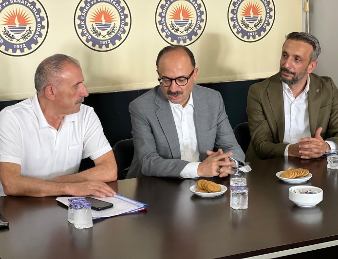 AK Parti Bursa Milletvekili Osman Mesten Gemlik’te Esnaf ve STK Ziyaretlerinde Bulundu