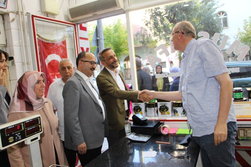 AK Parti Bursa Milletvekili Osman Mesten Gemlik’te Esnaf ve STK Ziyaretlerinde Bulundu