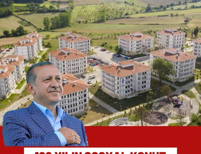 Cumhurbaşkanı Erdoğan’dan “100 Yılın Sosyal Konut Projesi” Müjdesi