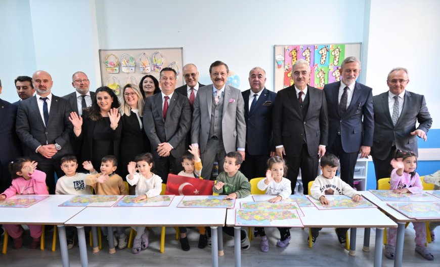 Gemlik’te TOBB Anaokulu Görkemli Törenle Açıldı