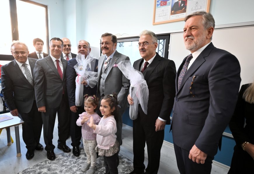 Gemlik’te TOBB Anaokulu Görkemli Törenle Açıldı
