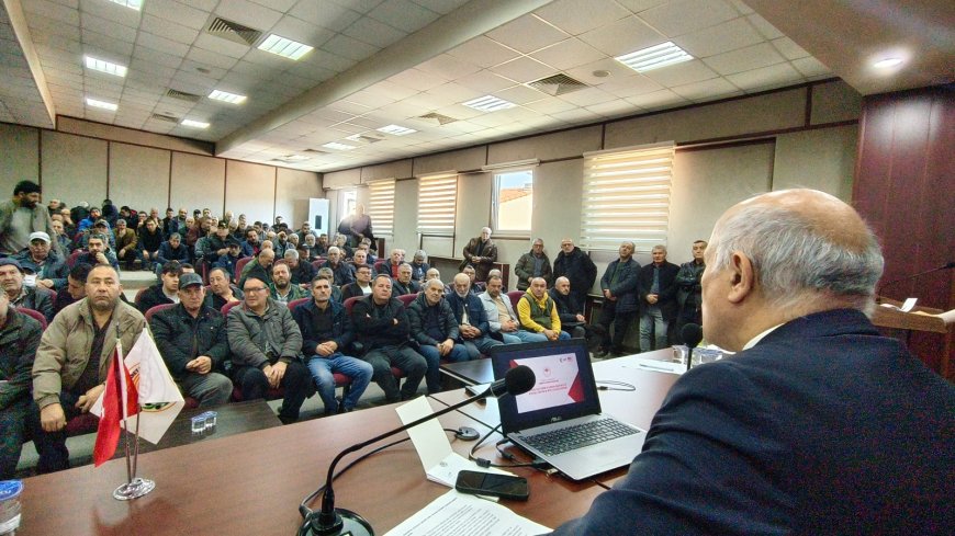 Kaymakam Canbaba Çiftçilerle Buluştu