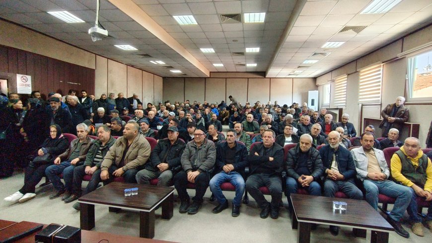 Kaymakam Canbaba Çiftçilerle Buluştu