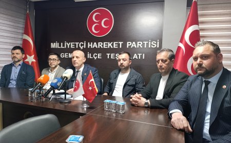MHP GEMLİK İLÇE BAŞKANI EMRAH KESKİNDEN’DEN BASIN AÇIKLAMASI