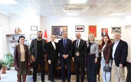 TOPKAÇ VE EKİBİNDEN BAŞKAN DEVİREN’E ZİYARET