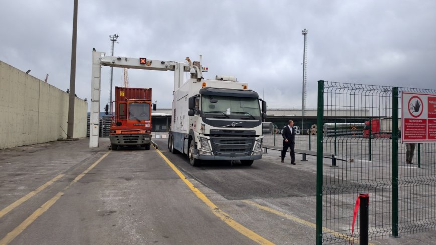 GEMLİK LİMANLARINDA GÜVENLİKTE YENİ DÖNEM: İKİNCİ X-RAY DEVREDE