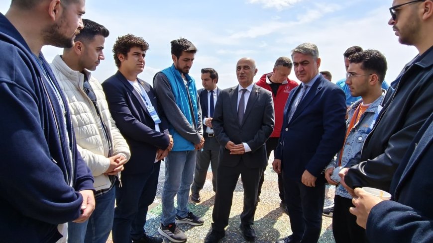 Kaymakam Canbaba “Mavi Vatan Kampı”nda Gençlerle Buluştu
