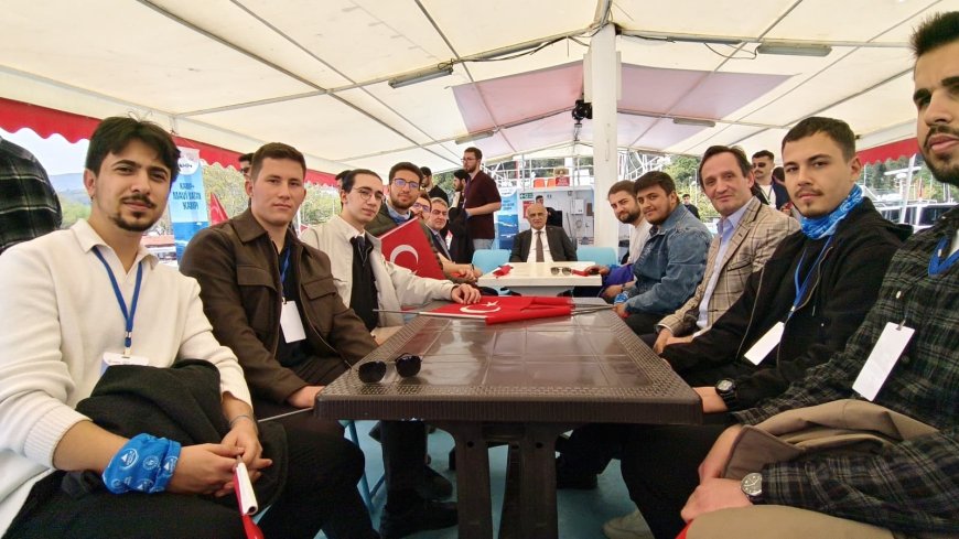 Kaymakam Canbaba “Mavi Vatan Kampı”nda Gençlerle Buluştu