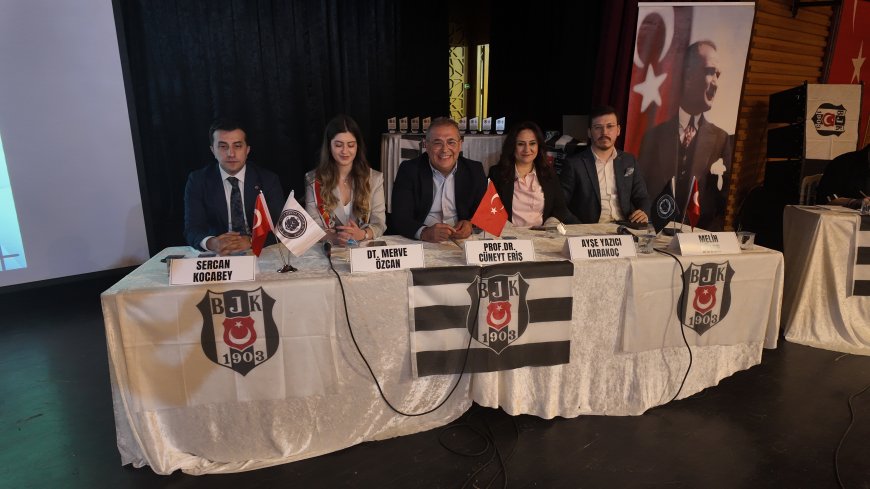Gemlik Beşiktaşlılar Derneği’nden anlamlı etkinlik: 3. Meslek Tanıtım Paneli yoğun ilgi gördü