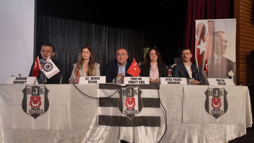 Gemlik Beşiktaşlılar Derneği’nden anlamlı etkinlik: 3. Meslek Tanıtım Paneli yoğun ilgi gördü