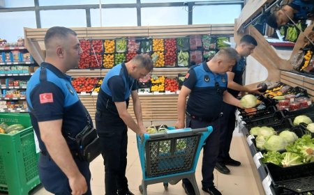 Raf ve Kasada Fiyat Farkı Zabıta Denetimine Takıldı