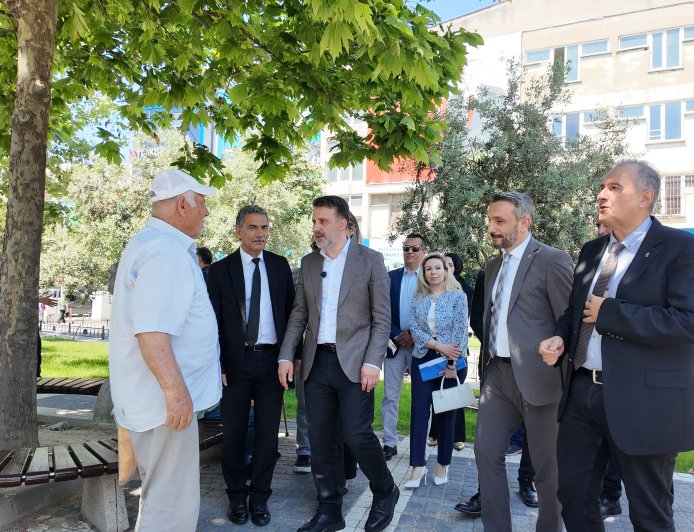 Gemlik’te Yoğun Temas Trafiği: Şahin Biba’dan Kurum ve Esnaf Ziyaretleri