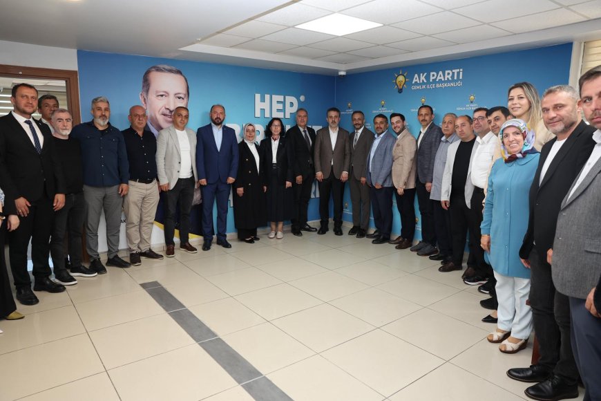 Gemlik’te Yoğun Temas Trafiği: Şahin Biba’dan Kurum ve Esnaf Ziyaretleri