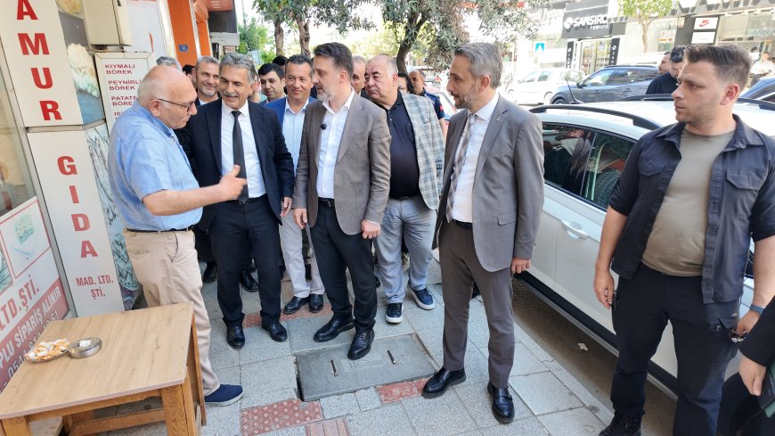 Gemlik’te Yoğun Temas Trafiği: Şahin Biba’dan Kurum ve Esnaf Ziyaretleri