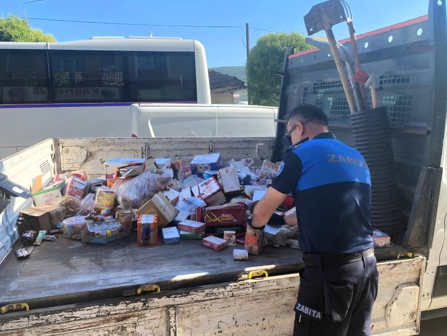 Gemlik’te Sağlıksız Gıda Deposuna Zabıta Baskını