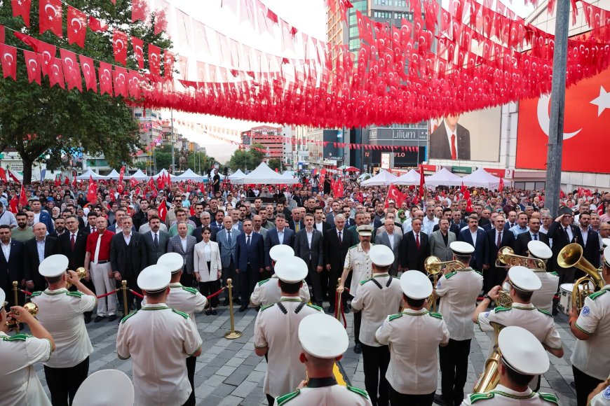 15 Temmuz ihaneti asla unutulmayacak