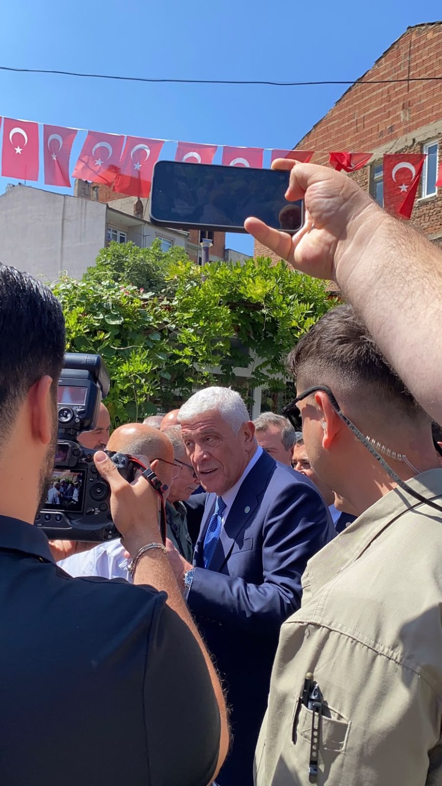 İYİ Parti Genel Başkanı Müsavat Dervişoğlu’ndan Gemlik ziyareti