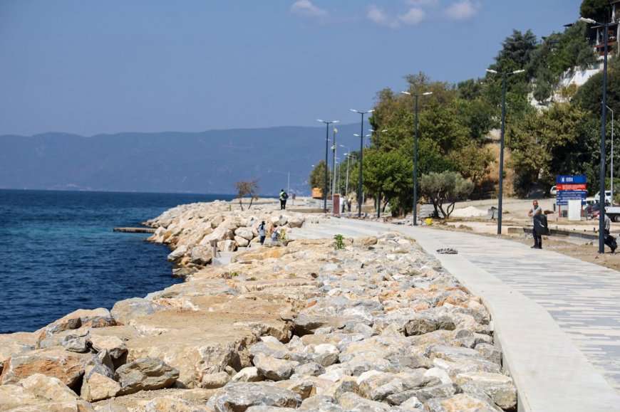 Büyükşehir’den Gemlik sahiline 47 bin metrekarelik dönüşüm hamlesi