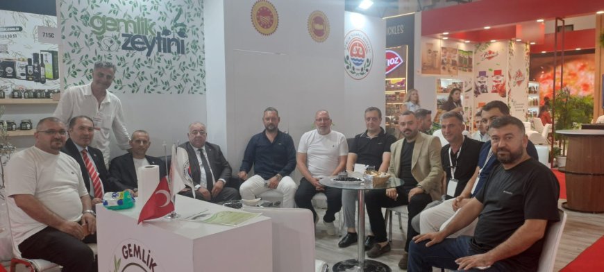 MHP Gemlik Teşkilatı, WorldFood Fuarı’nda Gemlikli Firmaları Ziyaret Etti