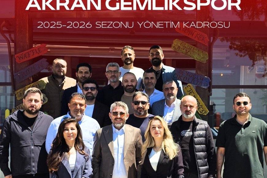 AKRAN GEMLİKSPOR’DA YENİ DÖNEM BAŞLADI