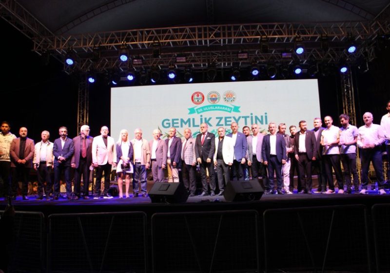 32. Uluslararası Gemlik Zeytin Festivali sona erdi