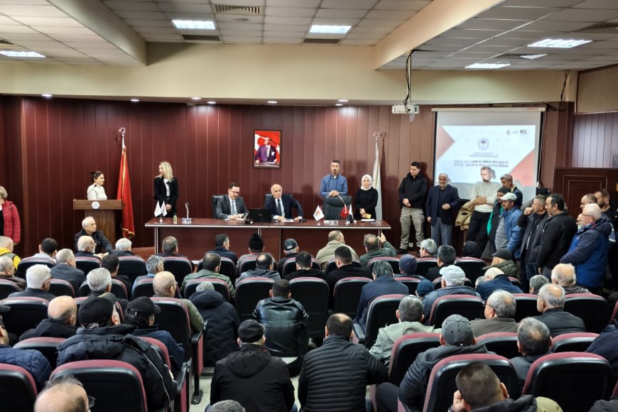 Kaymakam Canbaba Çiftçilerle Buluştu