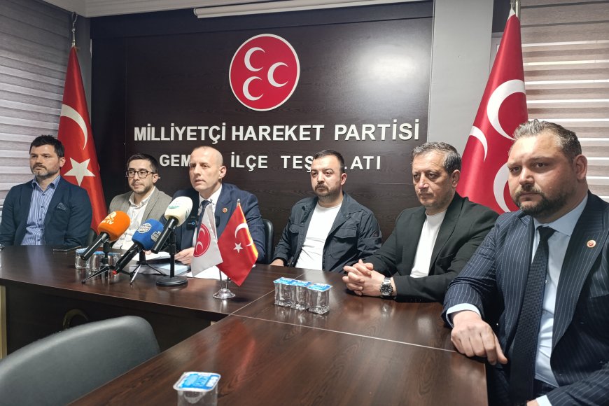 MHP GEMLİK İLÇE BAŞKANI EMRAH KESKİNDEN’DEN BASIN AÇIKLAMASI
