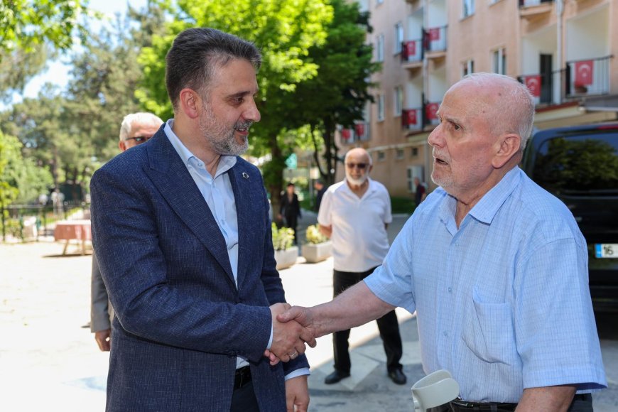 Başkan Vekili Biba’dan bayramda gönül ziyaretleri