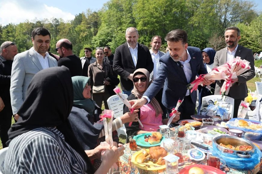 Bursa Büyükşehir Başkan Vekili Şahin Biba,Fevziye Köyü Kahvaltı Festivaline Katıldı