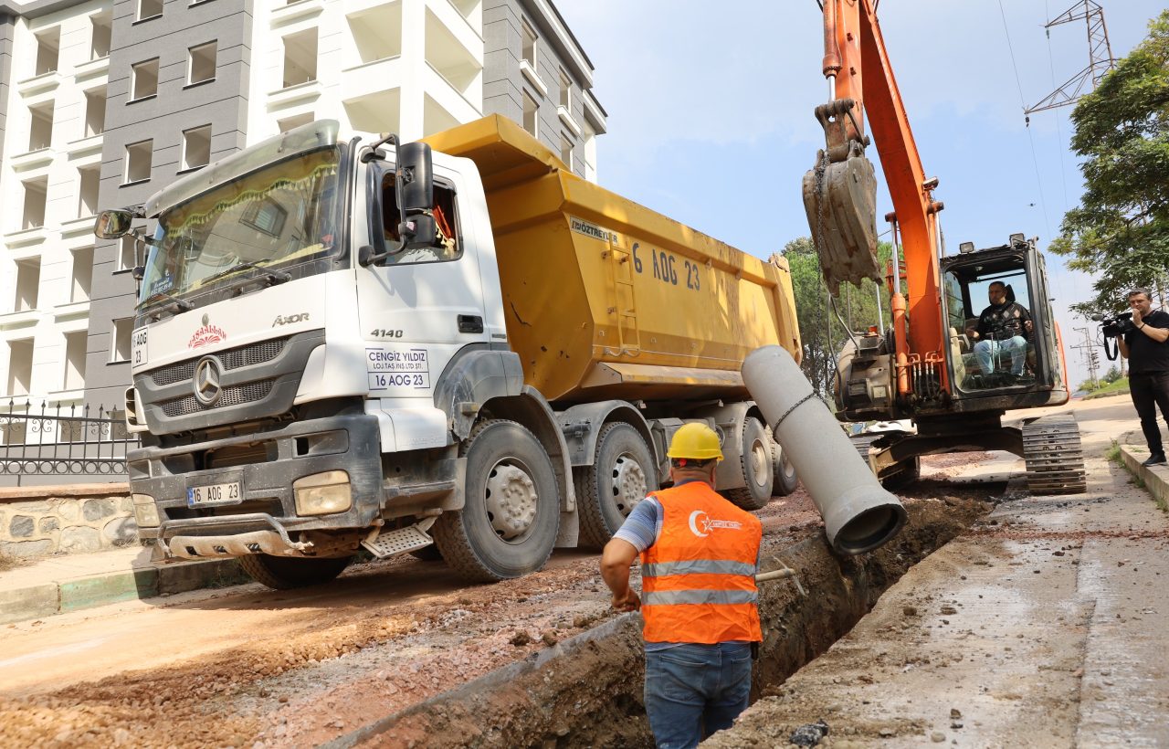 Büyükşehir’den kış öncesi altyapı mesaisi