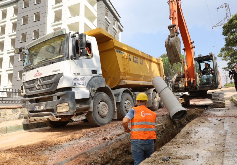 Büyükşehir’den kış öncesi altyapı mesaisi