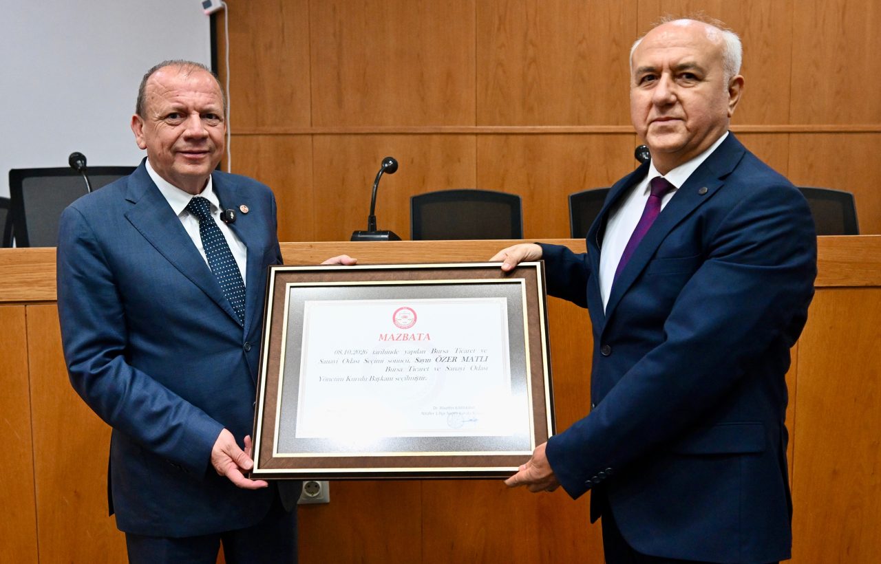BTSO’da Özer Matlı Dönemi Resmen Başladı: Mazbatasını Aldı, Yeni Yönetim Görev Dağılımını Tamamladı