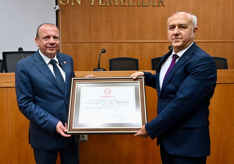 BTSO’da Özer Matlı Dönemi Resmen Başladı: Mazbatasını Aldı, Yeni Yönetim Görev Dağılımını Tamamladı